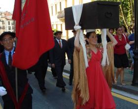 Entrega de la Kutxa en la Festividad de Santiago Apóstol